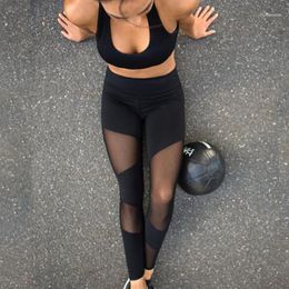 Women's Leggings Casual Women Black Mesh Fitness Pants High Waist Legins Push Up Punk Leggins Sexy Workout Sportleggings1