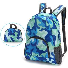 Unisex Folding Travel Backpack Bag Large Capacity Versatile Utility Mountaineering Backpacks Handbag Luggage Outdoor Storage Bags ZWL167