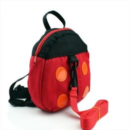 Backpack Cute Baby Carrier Walking Belt Bag Harness Leashes Bags Kids Safety Learning Walk Handbag Children Infant Ladybird309j