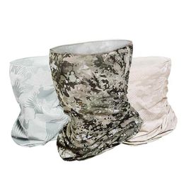Camouflage Print Anti-UV Dust-proof Outdoor Face Cover Neck Gaiter Cycling Scarf Fishing Cycling Tactical Hiking Elastic Cover Y1020