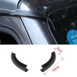 ABS Roof Rainwater Diversion Channel Slot Gutter Extension For Jeep Wrangler JL 18+ Auto Exterior Accessories