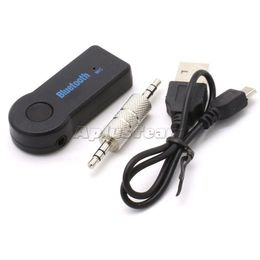 2021 New 3.5mm Jack Bluetooth 4.1 Car Receiver Wireless Adapter Transmitter Handsfree Phone Call AUX Music Receiver for Home With Retail box Fashion