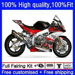 Injection For Aprilia Mille RSV 1000 R RSV1000 R RR Body 13No.126 RSV1000R RSV-1000 Black white 09 10 11 2012 2013 2014 2015 RSV1000RR 2009 2010 2011 12 13 14 15 Fairing