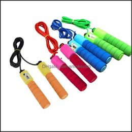 Jump Ropes Equipments Supplies Sports & Outdoorschildren Length Children Exercise Adjustable Matic Counting Outdoor Skip Rope Fitness Equipm