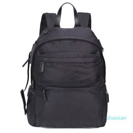 School Bags classic waterproof large-capacity Black multifunctional Business trip backpack Oxford textile fashion retro notebook 2021