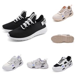 LVQ4 Comfortable men shoes casual running A deeps breathablesolid grey Beige women Accessories good quality Sport summer Fashion walking shoe