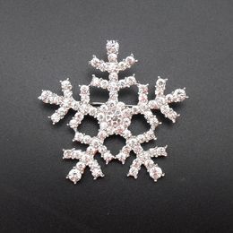 Pins, Brooches Snowflake Winter Fashion Shiny Rhinestone Twinkle Brooch Pin For Christmas Gift Star Jewelry, Item