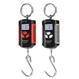 Mini Portable Hanging Crane Scale Digital Heavy Duty scale 200kg/100g Industrial Hook Scale Electronic Weighing Balance 210927