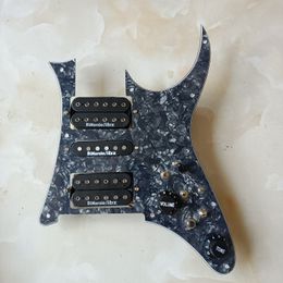 HSH Upgrade Loaded Pickguard Multifunction Dimarzio Alnico Pickups 7 Way Switch Set for Ibanez Electric Guitar