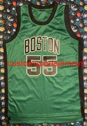 Mens Women Youth #55 Wally Szczerbiak Basketball Jersey green Embroidery add any name number