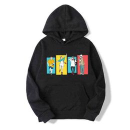 Jujutsu Kaisen Hoodies Women Funny Cartoon Streetwear Casual Fleece Sweatshirt Unisex Couple Cool Anime Print Harajuku Hoody Y211122