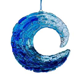 Decorative Objects & Figurines Wave Wall Hanging Decoration Acrylic Exquisite Crafts Lively Interesting Pattern Atmosphere Gift For Decent