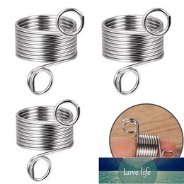 1/2pcs Stainless Steel Yarn Holder Finger Ring Wool Standing Tools Adjustable Yarn Guide Finger Holder Knitting Thimble Factory price expert design Quality Latest