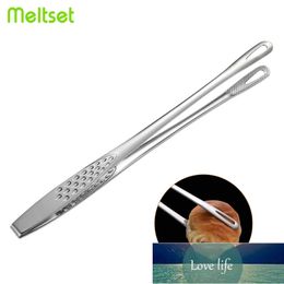 Stainless Steel Food Tongs Non-Slip Barbecue Clamp Serving Meat BBQ Clips Kitchen Accessories BBQ Tools