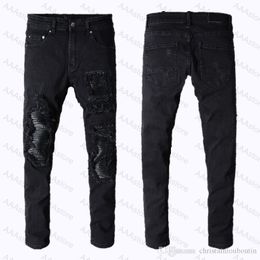 2022 Designer Jeans Clothing Pants Men Women t Shirts Panther Print Army Green Destroyed Mens Slim Denim Straight Biker Skinny Jean 883D