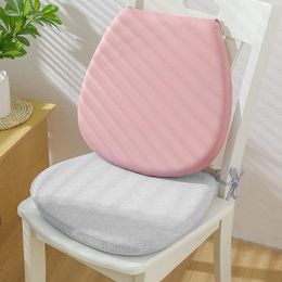 Cushion/Decorative Pillow Solid Colour Dining Chair Cushion Elastic Memory Foam Soft Multi Cushions For Outdoor Garden 45x45