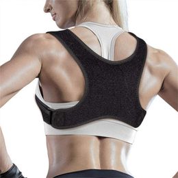 Back Support Adjustable High Quality Kyphosis Correction Belt With Breathable Clavicle Posture Lightweight