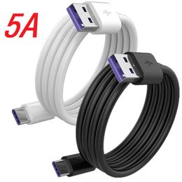 Quick Charging cables OD3.4 Thicker 1M 3ft White black Type c USb Data Charger Cable For Samsung S10 S8 S9 Note 20 htc android phone pc