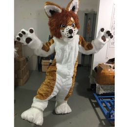 Halloween Brown Dog Mascot Costume High quality Cartoon Anime theme character Adults Size Christmas Carnival Birthday Party Outdoor Outfit