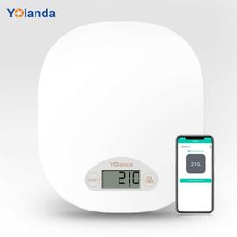 Yolanda CK10B Smart Kitchen Scale Bluetooth Food Weight Diet Tracking Weighing Nutrition Analyzing for Baking Cooking 210615