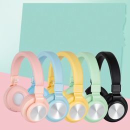 J-270 wireless Cell Phone Earphones multicolor wearable bluetooth headset folding subwoofer stereo 5 Colours