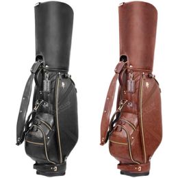 Luxury SPORTS Women Ladies Bag Cart bag With Wheels and Pull Rod Top Crystal Telescopic Club Golf flower pattern Boxes bags duffle leather shaft customization cs