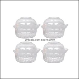 Gift Wrap Event Festive Party Supplies Home & Garden50 Pcs Disposable Transparent Cake Pastries Box Cupcake Muffin Dome Holders Cases Boxes