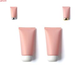 50ML X 50 Pink Empty Soft Tube Cosmetic Cream Lotion Shampoo Containers Facial cleanser Unguent Container Squeeze Screw Capgood high qu