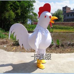 Mascot Costumes Rooster mascot costume Cock costume Halloween Christmas funny animal chicken mascot clothing adult size customized