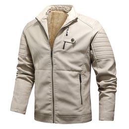 Chaqueta Biker De Cuero Para Hombre Xl Oferta Online | DHgate.com