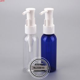 50ml 50pcs round cleasing oil pump plastic bottles ,personal care for cosmetics packaginggoods