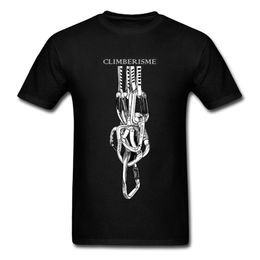 CLIMBERISM Club T Shirt Men Chain Belt Graphic Tee Shirts Summer Cool Tops Fashion Black Exercise Workout Shirt 210324