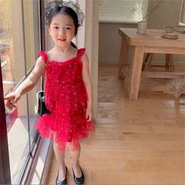 Summer Arrival Girls Fashion Star Dress Kids Princess Dresses 210528