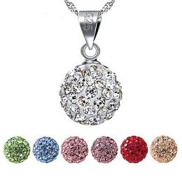 Earrings & Necklace Korean-style Natural Colorful Crystals Ball South Korea Europe And America Jewelry Retro Silver-plated Accessories