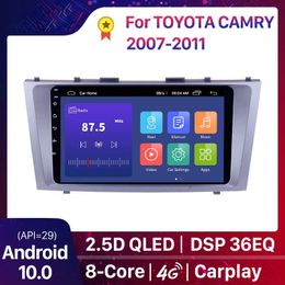 Android 10.0 2+32G Car dvd Radio Stereo Player Head Unit GPS For Toyota Camry 6 40 50 2006-2011 DSP 4G Carplay