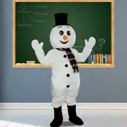 Mascot CostumesXmas Snowman Mascot Costume Suit Party Game Outfit Carnival Advertising