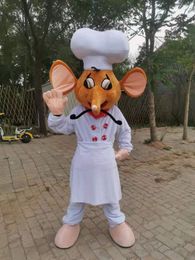 Real Picture Chef teacher Mascot Costume Fancy Dress For Halloween Carnival Party support customization