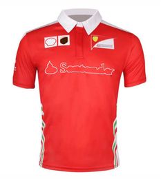 F1 Formula One Fans Racing Polo Shirt Short Sleeve Quick-drying Suit Team Co-branded Motorcycle Men's and Women's Breathable Top Logo Customised