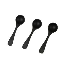 60mm White and black Milk powder spoon tool 0.5g plastic measuring spoons
