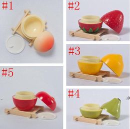 new 30ml Packaging Box Fruit Shape Skin Cream Packing Bottle Cute Outdoor Travel Portable Empty Cosmetic Containers EWD7344