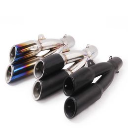 motorcycle r1 Canada - Motorcycle Exhaust System 51mm Universal Pipe Muffler Escape Moto Db Killer For Benelli600 400 502C Ninja250 R1 R3 R25 Tmax500 530