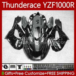 Fairings For YAMAHA YZF1000R Thunderace YZF 1000 R 1000R 96-07 87No.96 YZF-1000R 1996 1997 1998 1999 2000 Grey flames 2001 2002 2007 YZF1000-R 96 03 04 05 06 07 Body Kit