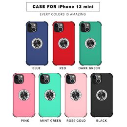 Armour Cases Cover With Car Magnetic Ring Shockproof for iPhone13 12 mini pro max 11 XR XS 8 SamsungGalaxy S21 Ultra plus S20 S10 S9 S8 note20 10 9 A12 A21S A20 A31 LG