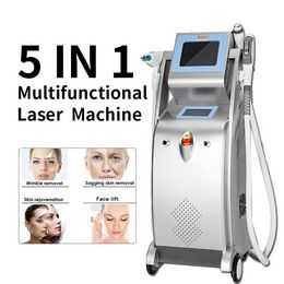 Other Beauty Equipment 5In 1 Nd Yag Laser Black Doll Rejuvenation Diode Hair Removal Rf Skin Tightening Warts Removaing Machine Paint Remover