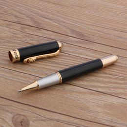 Ballpoint Pens Luxury JinHao 1000 Metal Dragon Black Golden Rollerball Stationery Office Supplies Ink