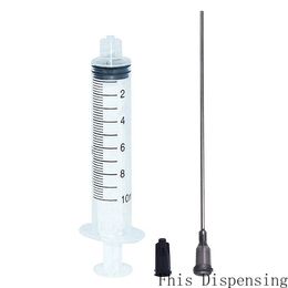 10cc Syringe Luer Lock UP+16G Blunt Tip Needle Length 10cm Pack of 10