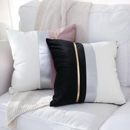 Cushion/Decorative Pillow Home Decor Luxury Velvet Cushion Cover Sofa Case Patchwork Design Throw 45x45cm 30x50cm