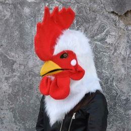 Mascot Costumes Can Move Mouth Rooster Mascot Costume Fursuit Fancy Dress Animal Parade