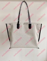 new women canvas shopping bag supper market real leather long handle