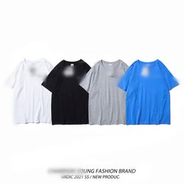 Mens Letter Printing Tee T-shirts Fashion Trend Short Sleeve Loose Tees Tops Designer Male Summer Round Neck Casual Hip Hop Thin Tshirt